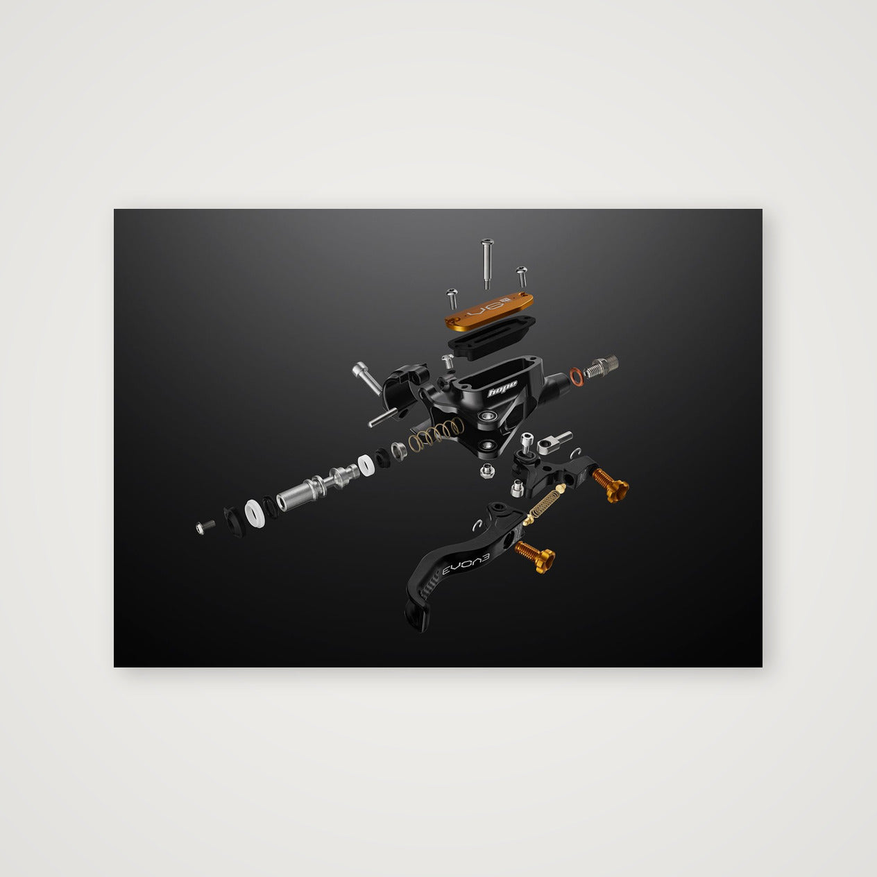Hope Tech V6 EVO Master Cylinder — A3 (42×30cm) Print only